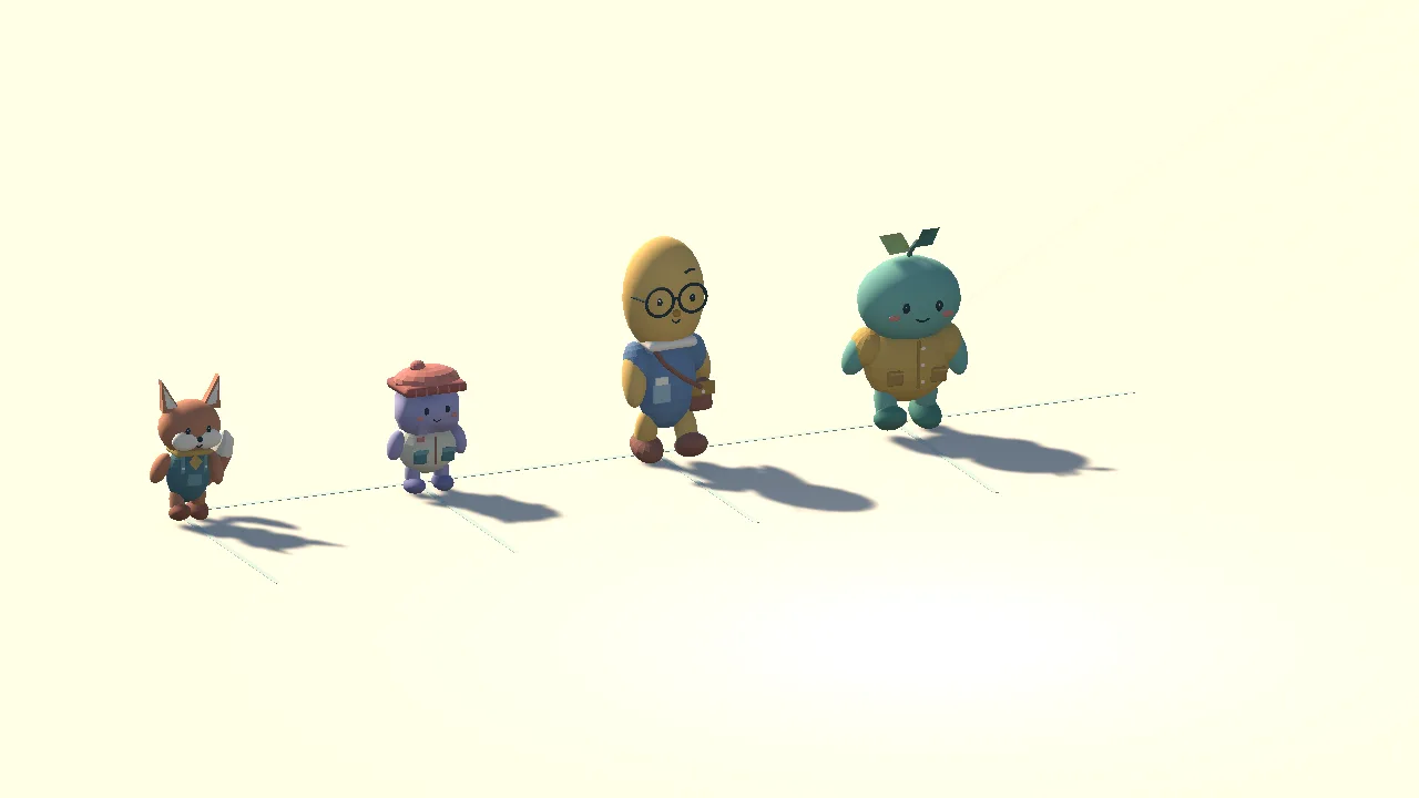 A smoother village stroll · mixed · Unity movement studio
