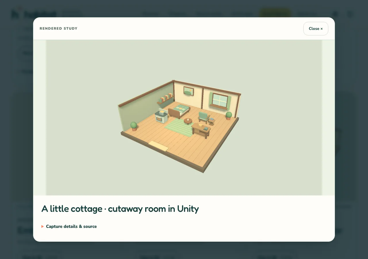 A historical website layout accompanying this development entry.