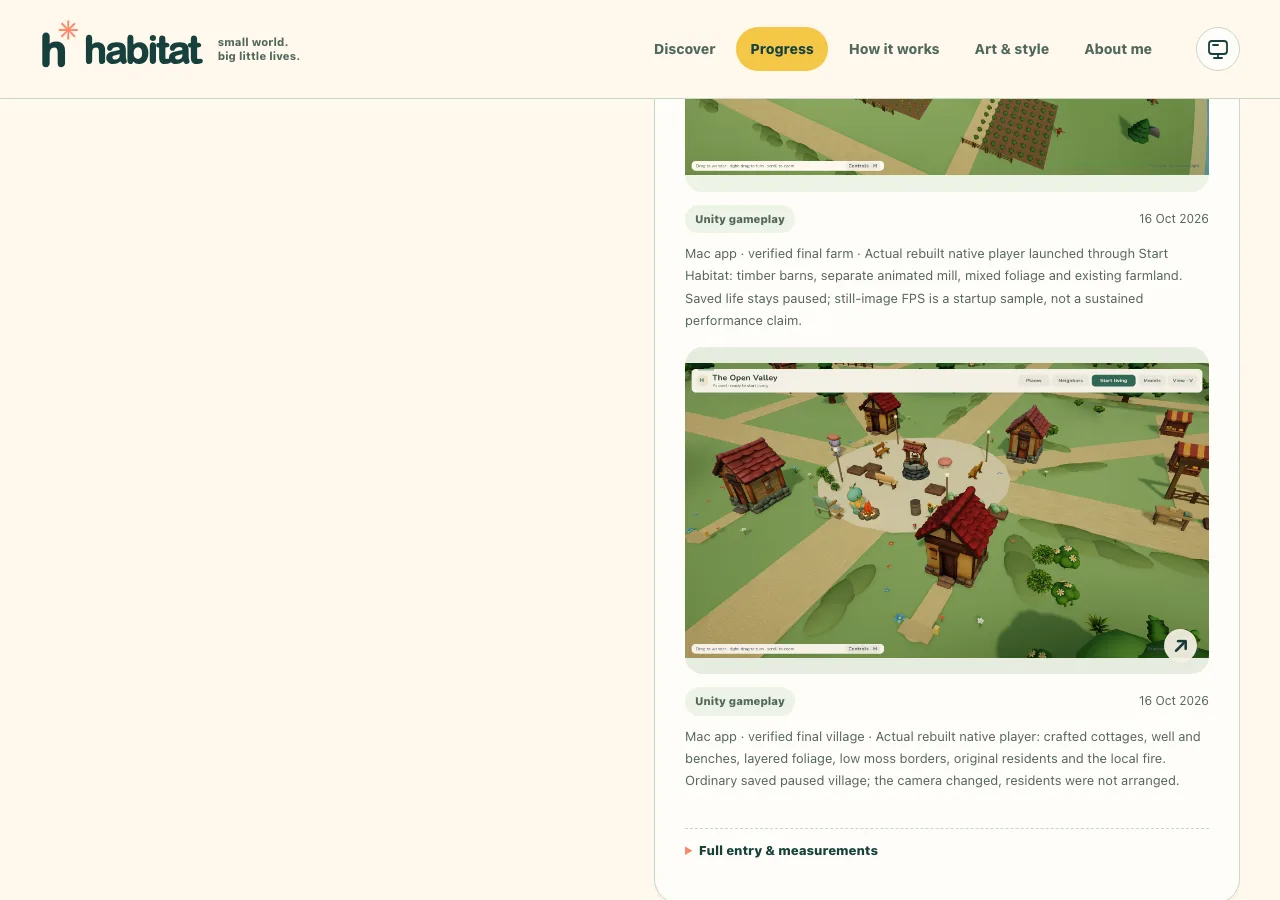 Eine frühere Website-Ansicht als Bildbeleg zu diesem Entwicklungseintrag.