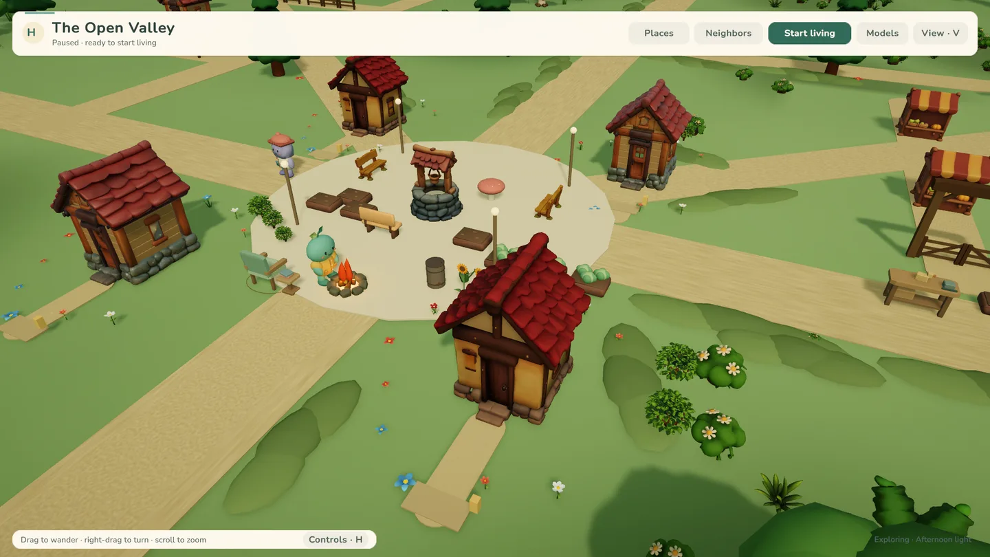 Updated Mac app — village gathering place
