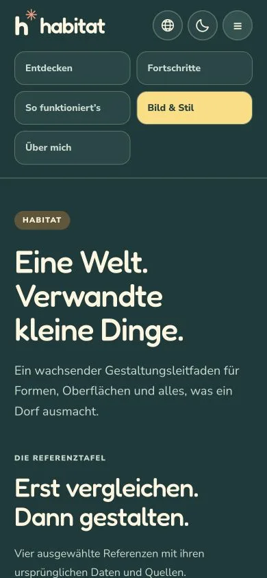 Eine frühere Website-Ansicht als Bildbeleg zu diesem Entwicklungseintrag.